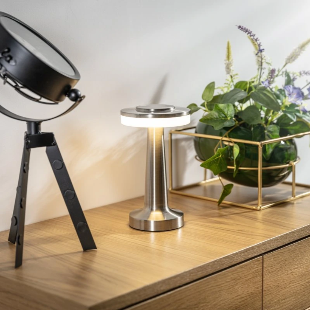 Table Lamp Cordless LED Dimmable Warm Cool Light