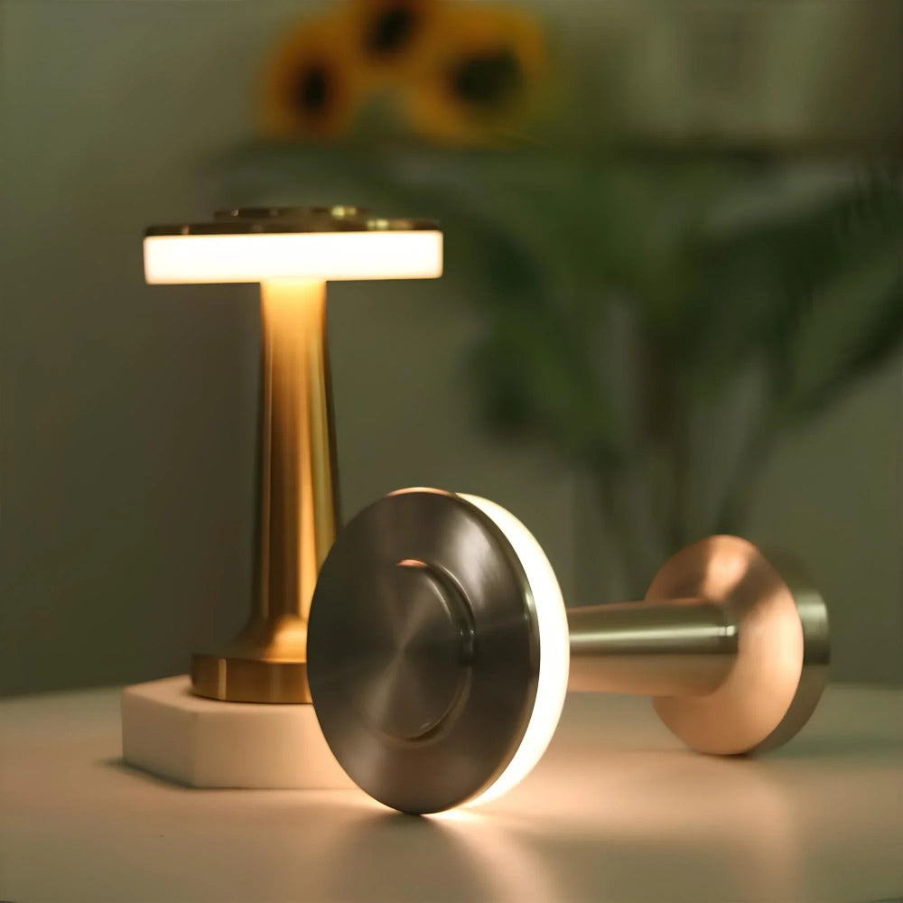 Table Lamp Cordless LED Dimmable Warm Cool Light