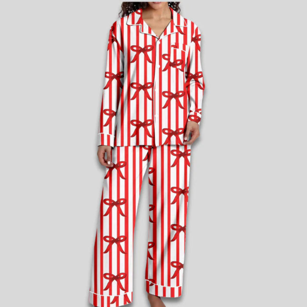 Women's Christmas Pajama Set Soft Two-Piece Loungewear