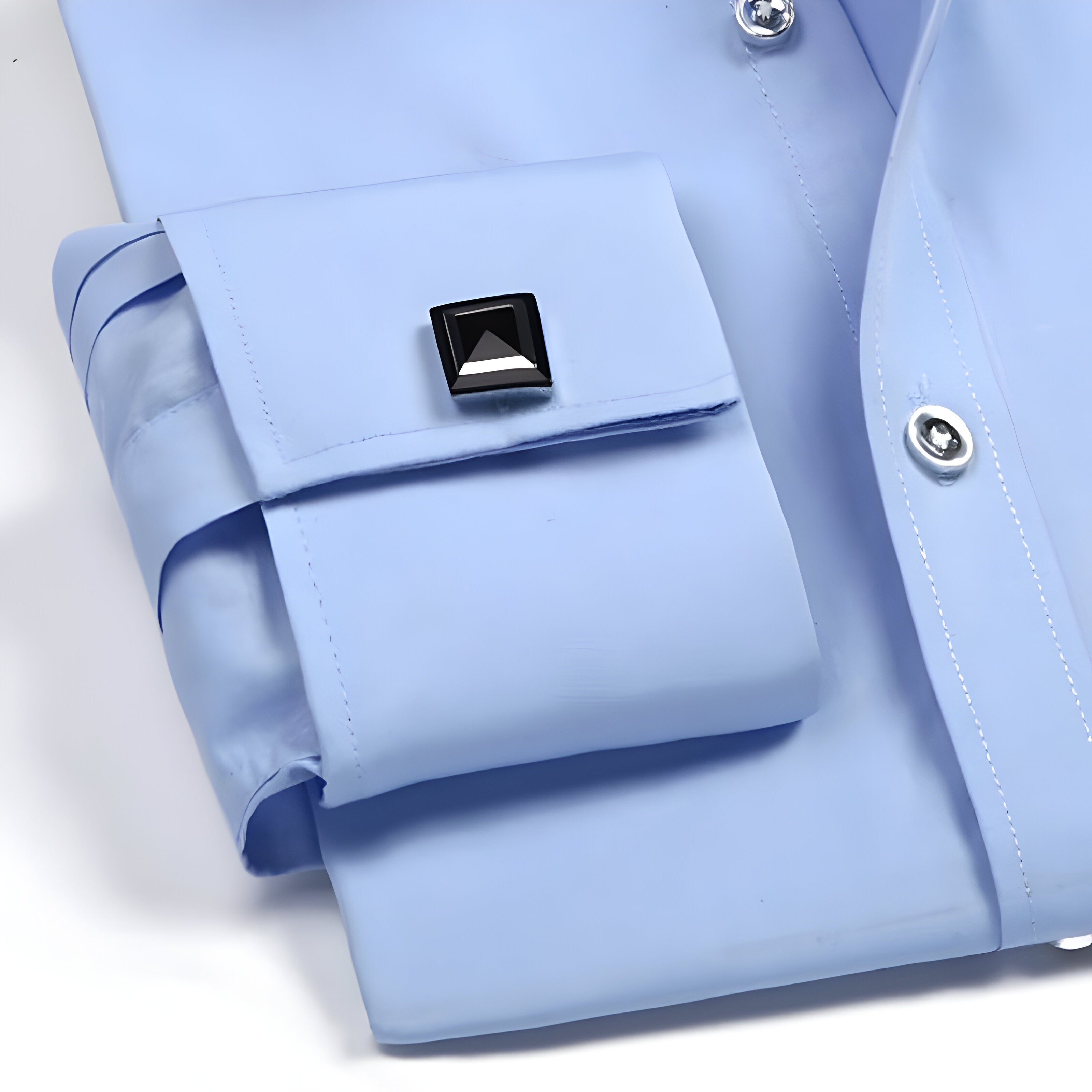 Men’s Slim Fit Long Sleeve Shirt | Formal Business Button Up