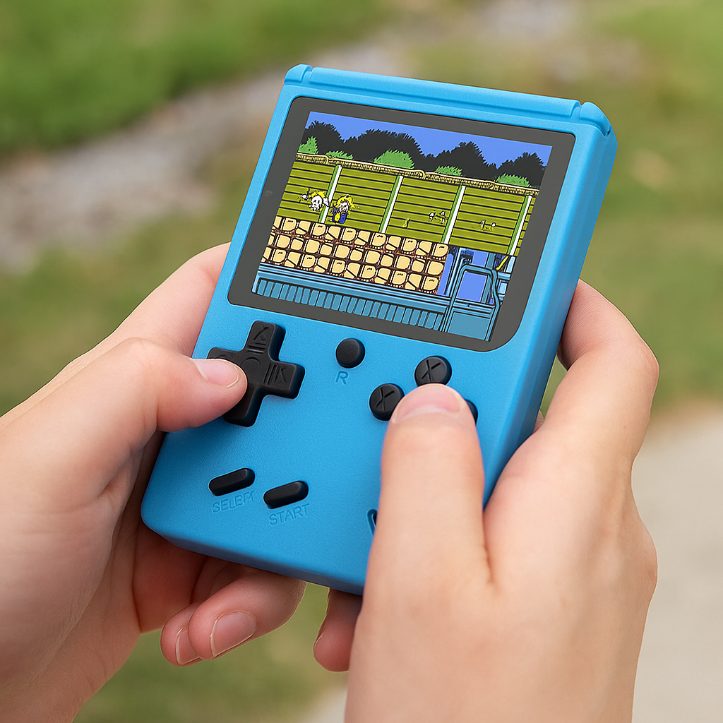 Retro Handheld Game Console Portable Mini Gaming Device 400 Games