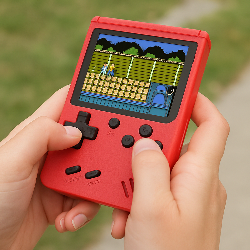 Retro Handheld Game Console Portable Mini Gaming Device 400 Games