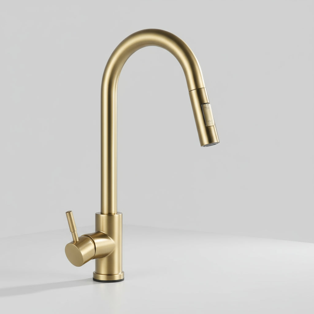 Kitchen Faucet Smart Touch Control Pull Down Sprayer Stainless Steel