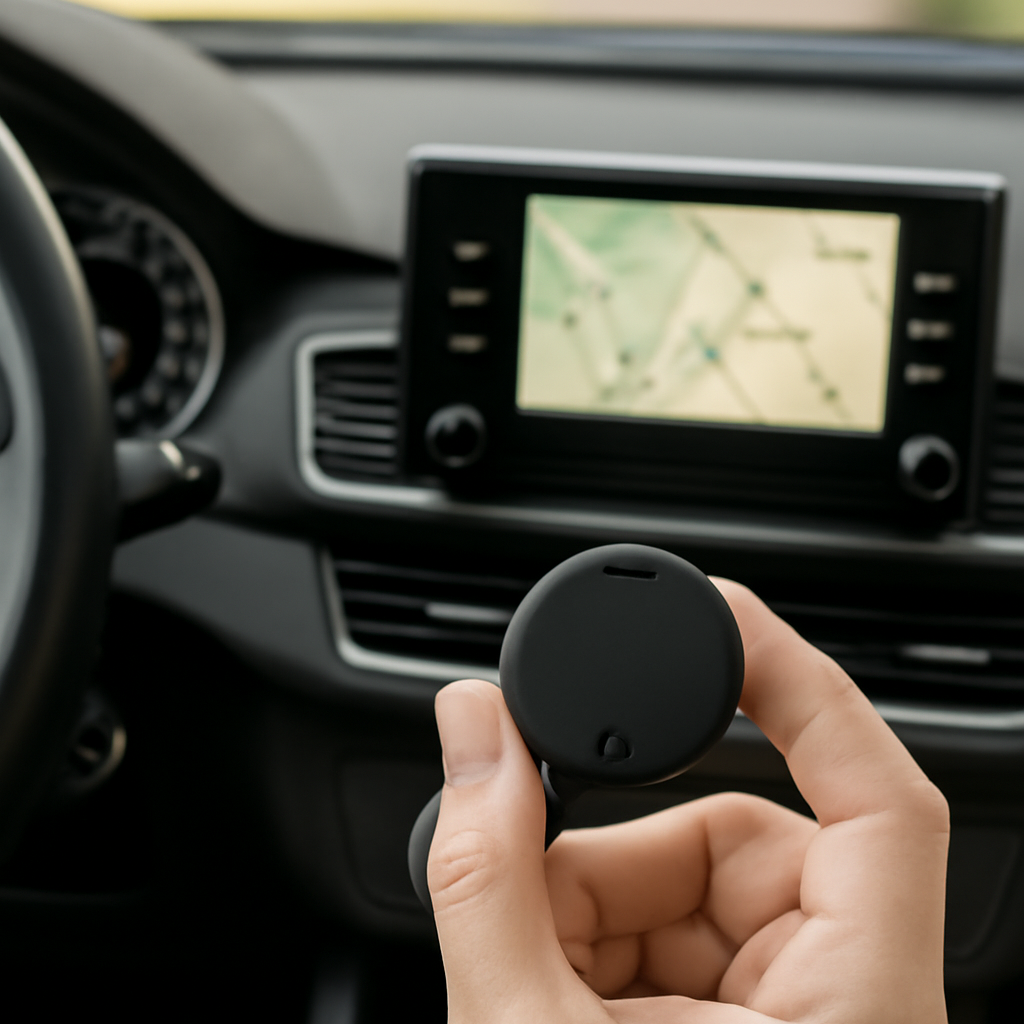 Mini GPS Tracker Real Time Bluetooth Tracking Device for Valuables