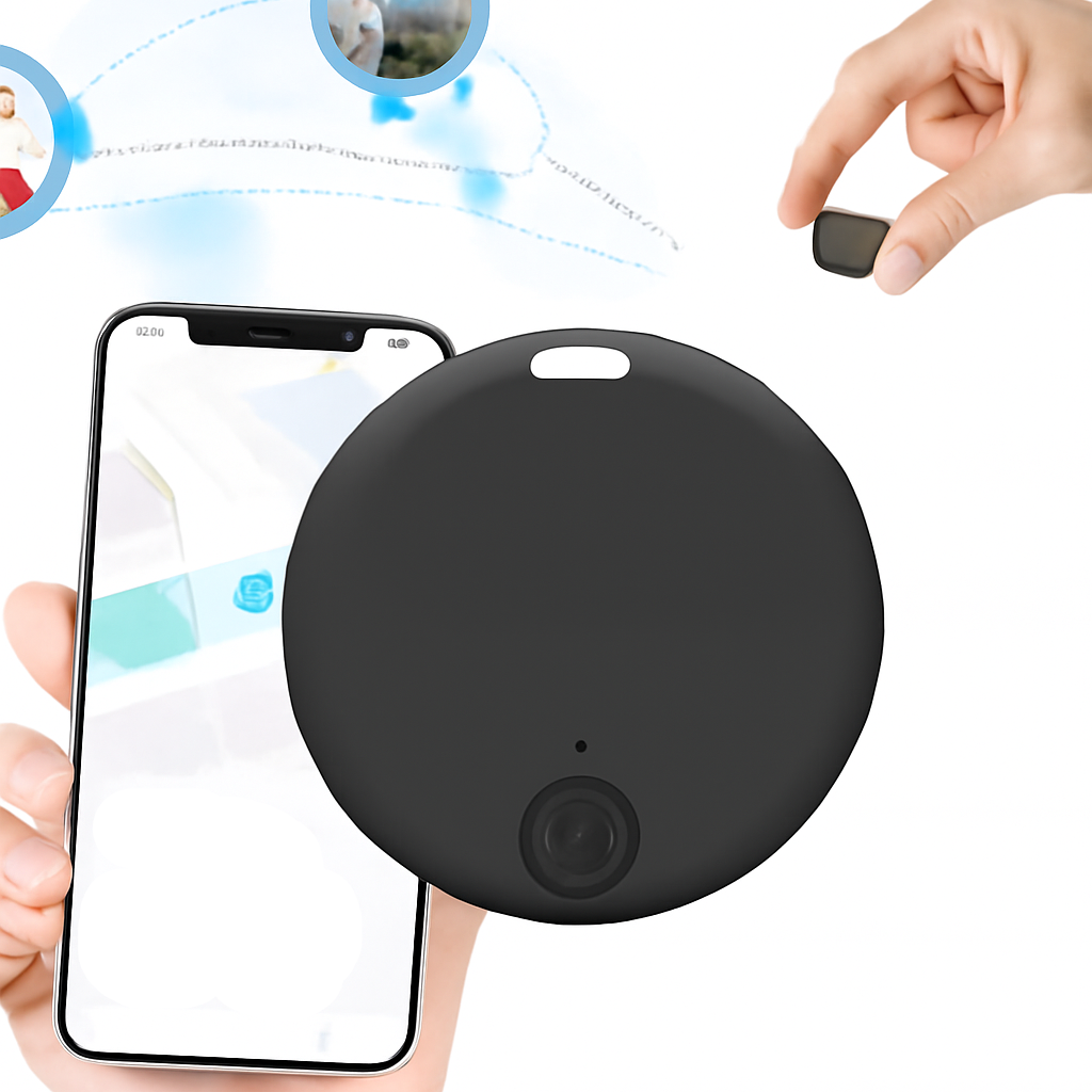 Mini GPS Tracker Real Time Bluetooth Tracking Device for Valuables