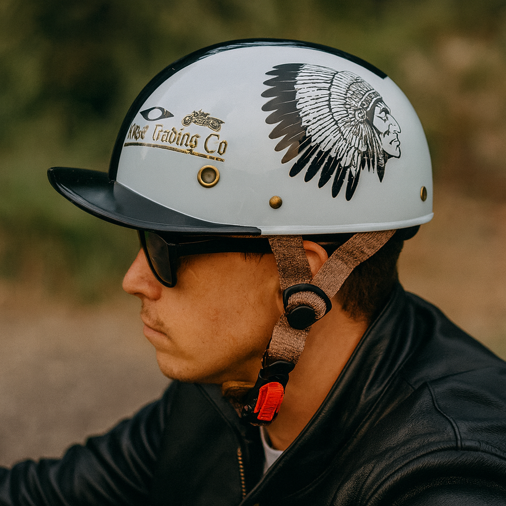 Motorcycle Helmet Half Face Baseball Cap Style ABS Shell