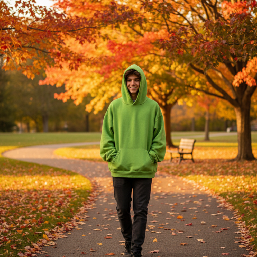 Unisex Oversized Pullover Sweater Cozy Knit Hoodie