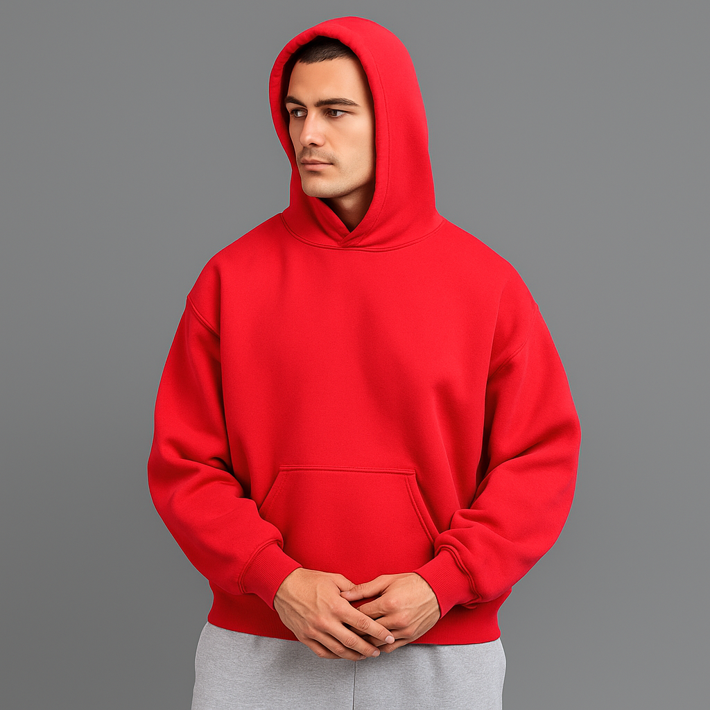 Unisex Oversized Pullover Sweater Cozy Knit Hoodie