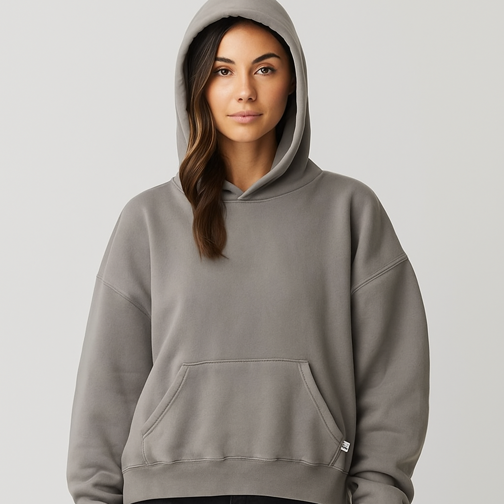 Unisex Oversized Pullover Sweater Cozy Knit Hoodie