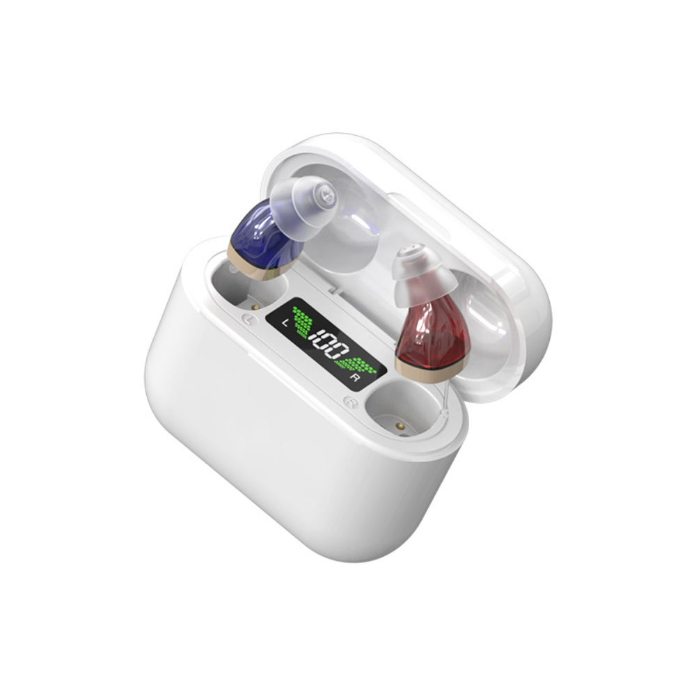 Invisible Rechargeable Digital Sound Amplifier Hearing Aids