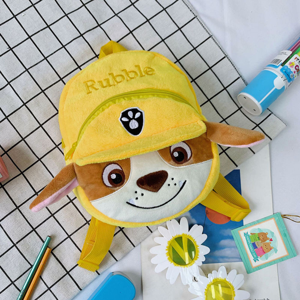 Kids Backpack Plush Dog Character School Bag Lightweight Comfort