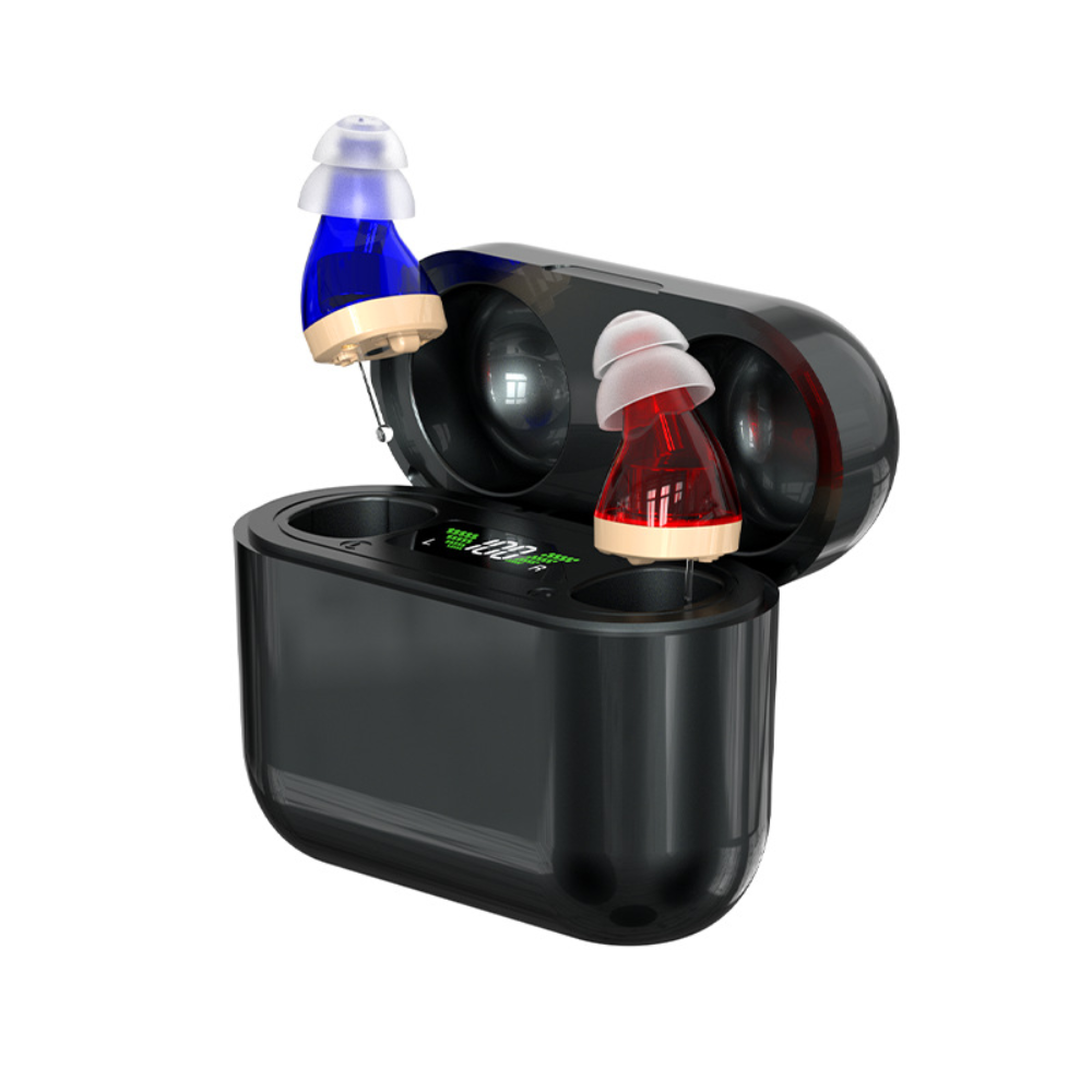 Invisible Rechargeable Digital Sound Amplifier Hearing Aids