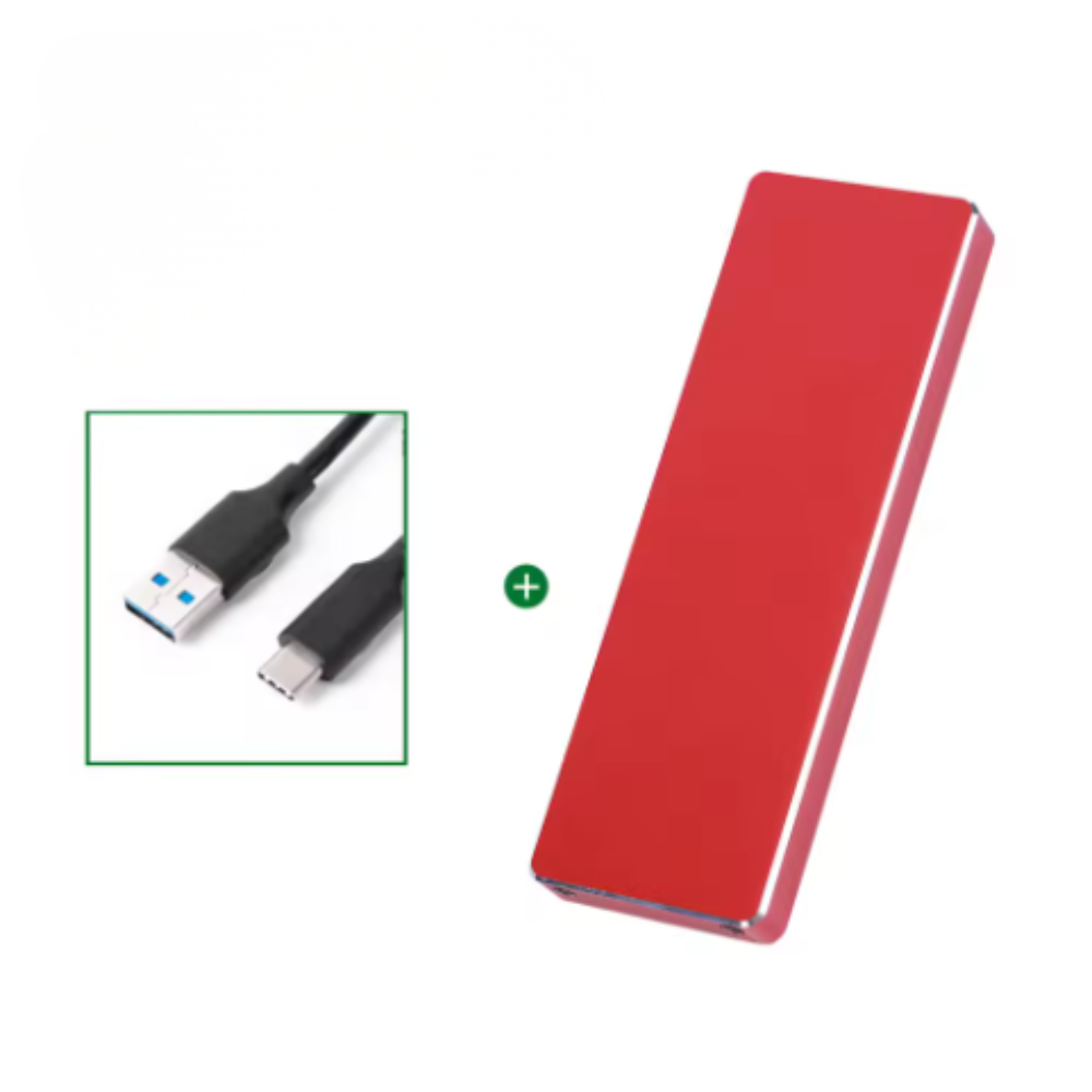 External SSD Portable High-Speed Aluminum Data Storage Drive