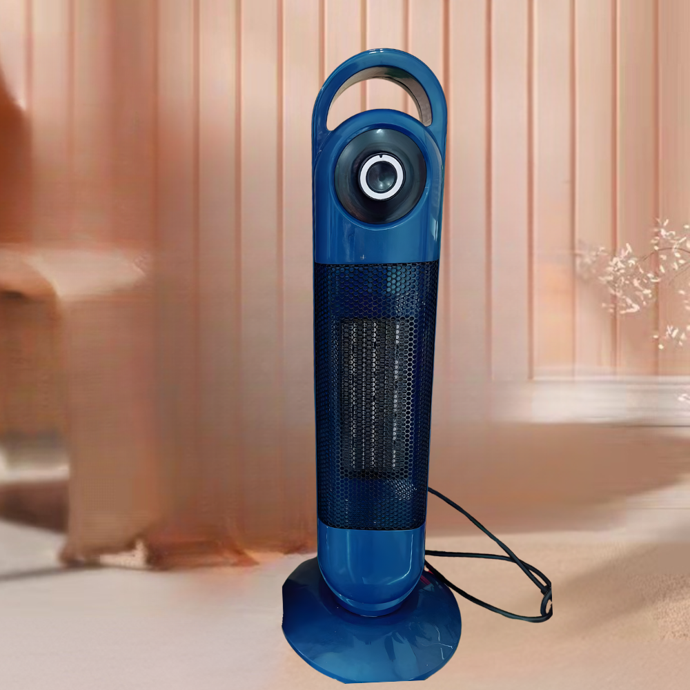Electric Space Heater Tower Design Forced Air Heating Safety Features