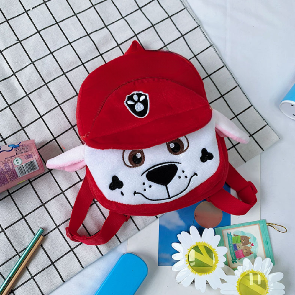 Kids Backpack Plush Dog Character School Bag Lightweight Comfort