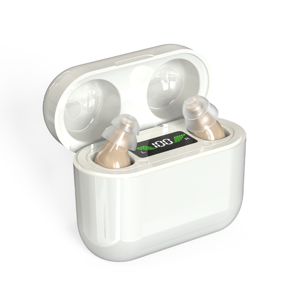 Invisible Rechargeable Digital Sound Amplifier Hearing Aids
