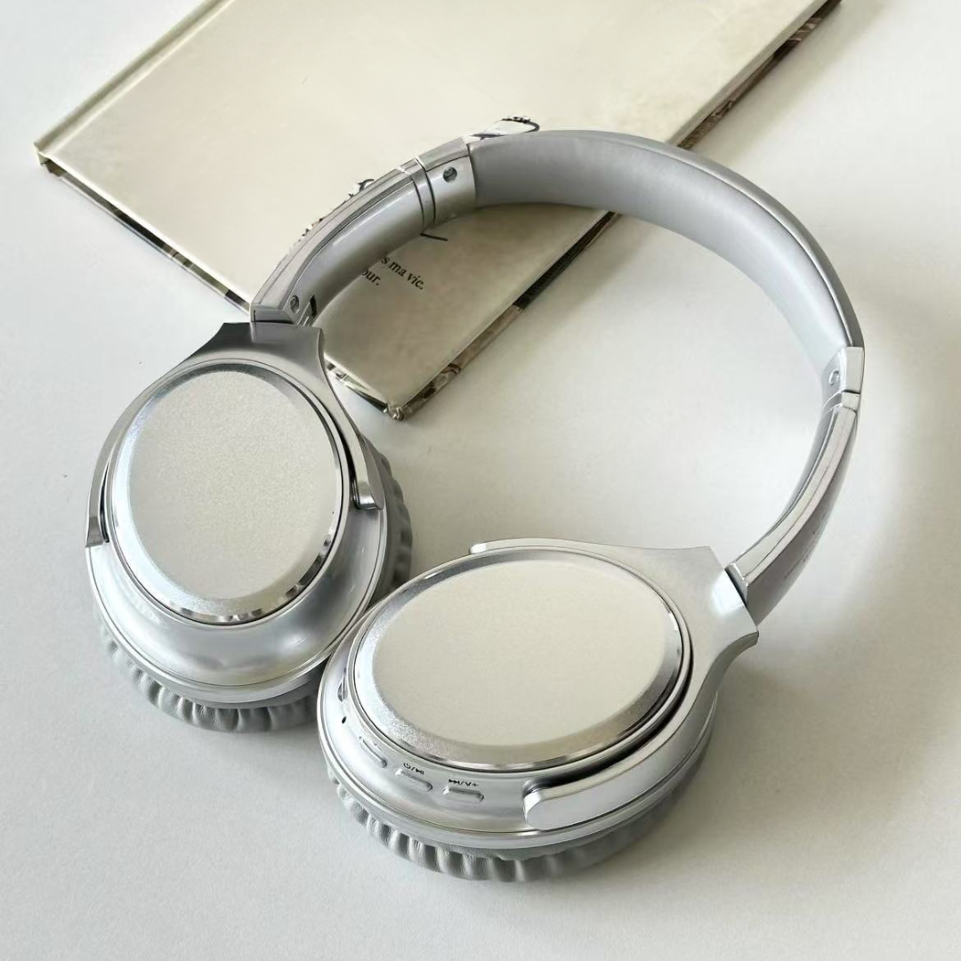 Wireless UHF Stereo TV Headphones Long Range Comfortable Design