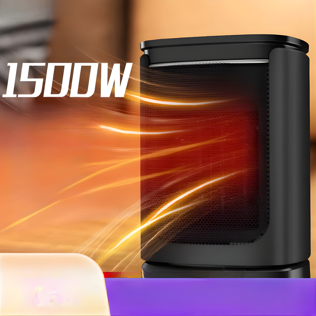 Electric Space Heater 900W Square Convection Heater with Handle