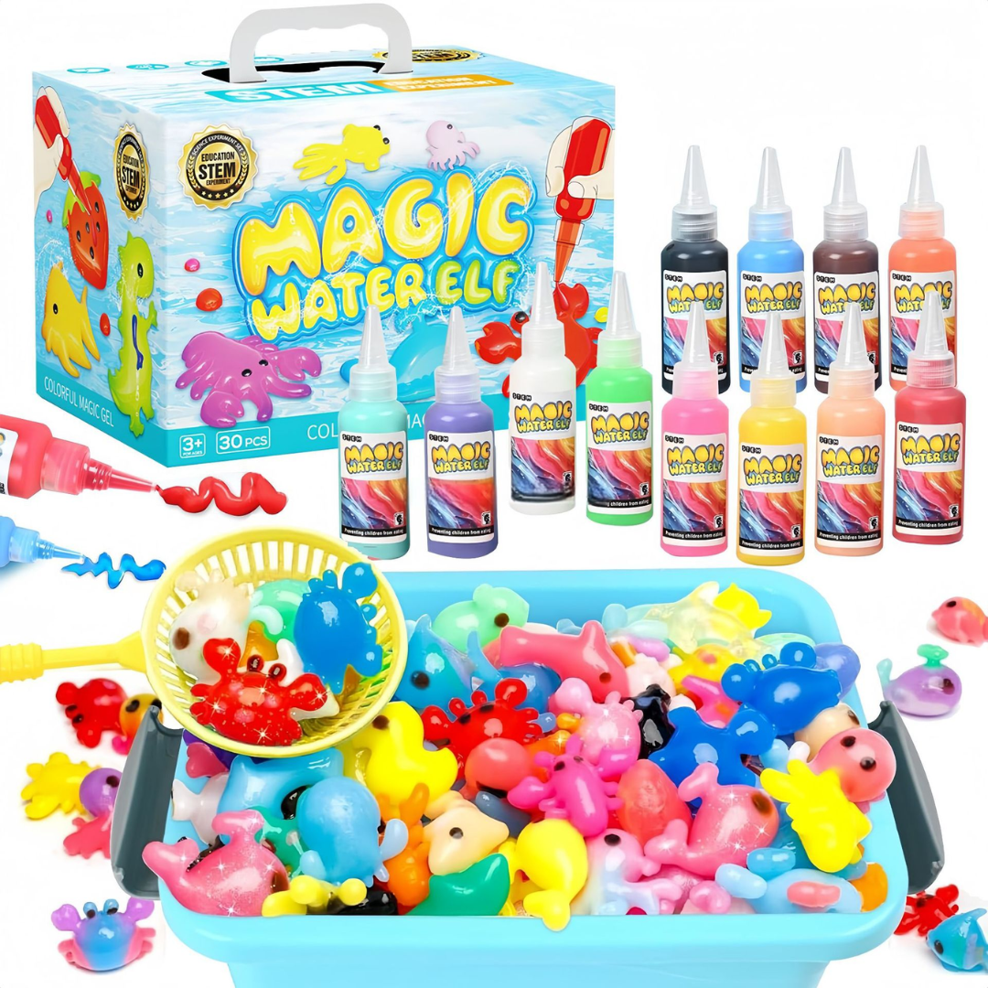 Christmas Gifts Sensory Toy Set Kids Water Beads Learning Kit