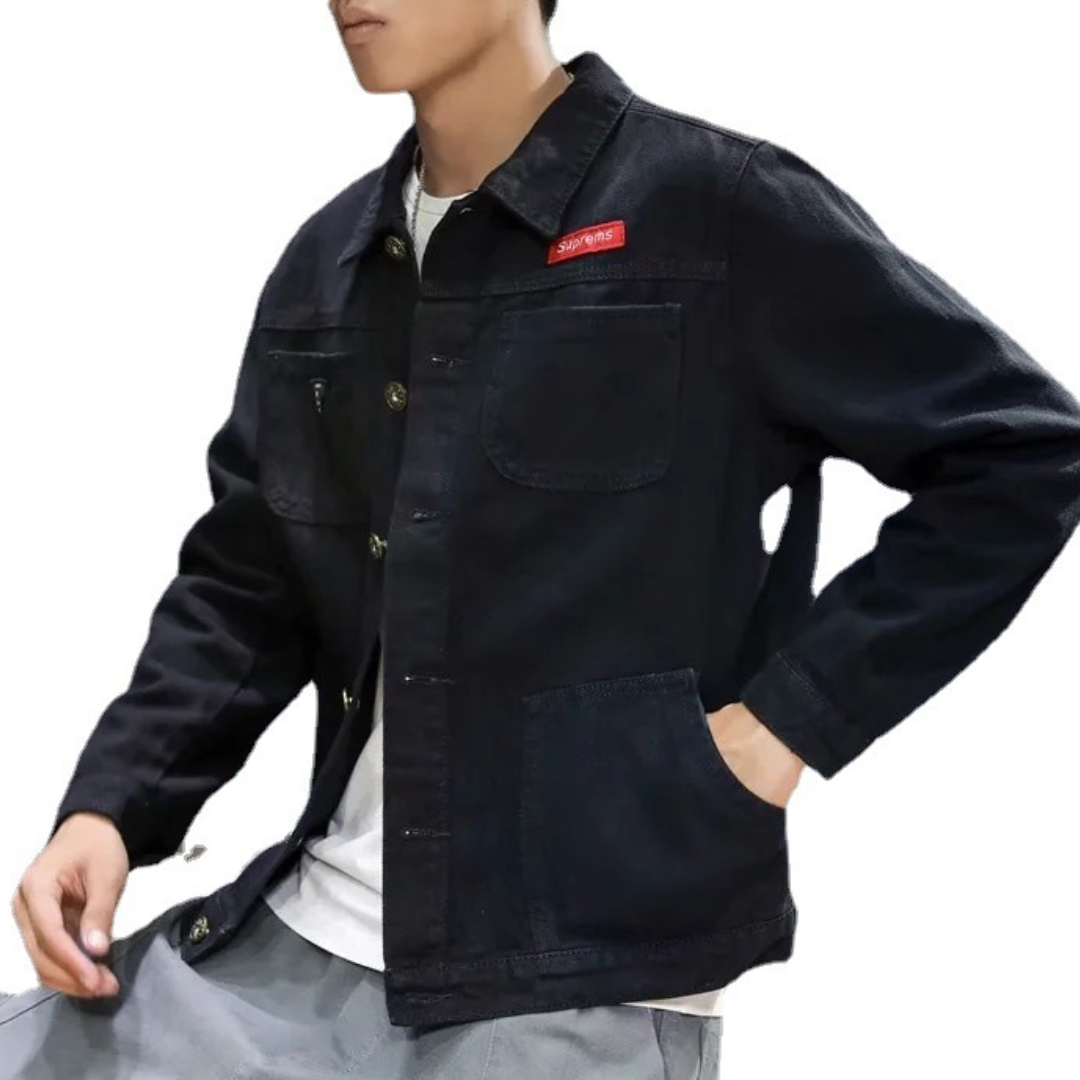 Men's Bomber Jacket - Lightweight Utility Style