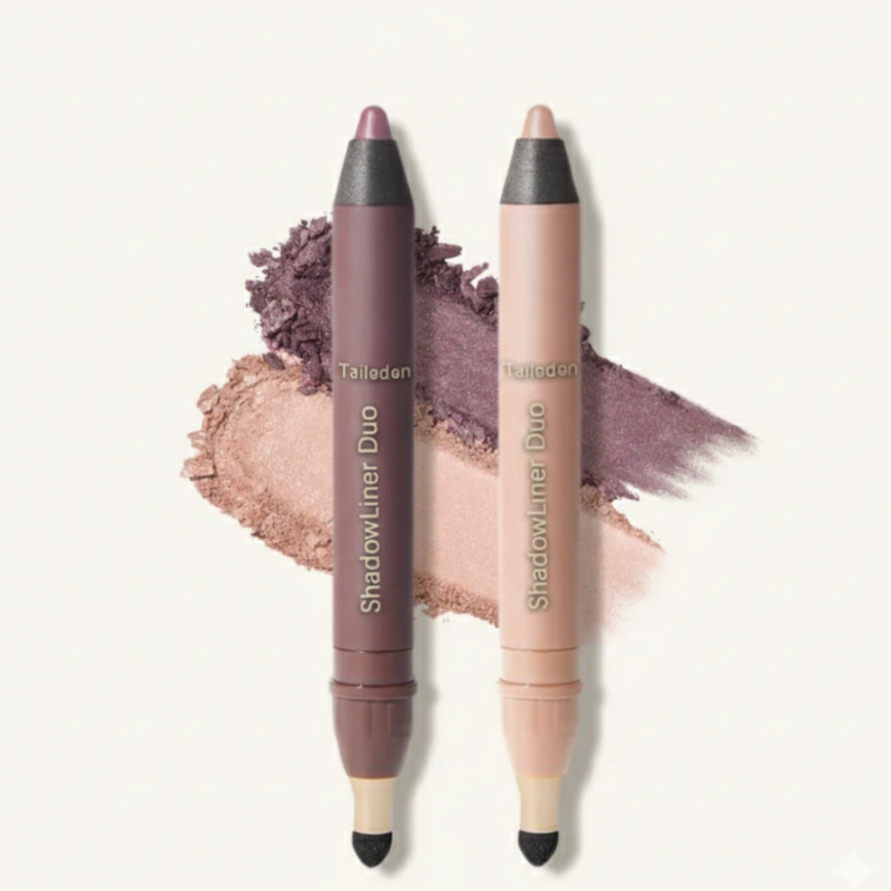 Cream Eyeshadow Stick Duo 2in1 Waterproof Eyeliner Shadow