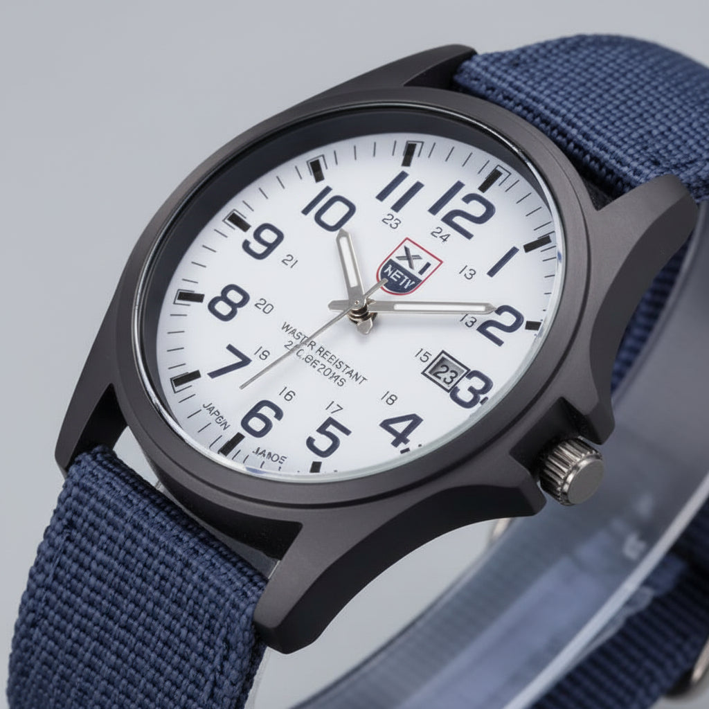 Men’s Watch Waterproof Outdoor Design Durable Silicone Strap