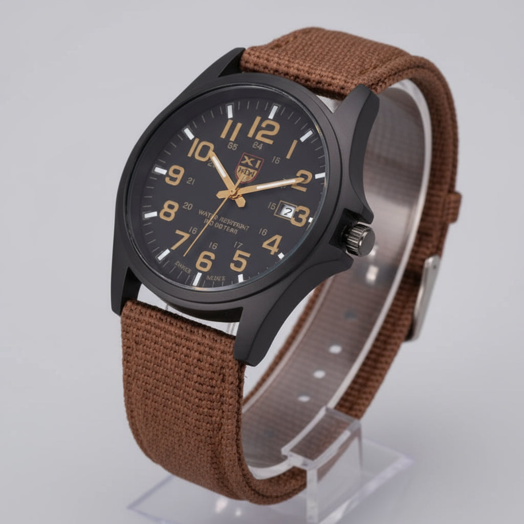 Men’s Watch Waterproof Outdoor Design Durable Silicone Strap