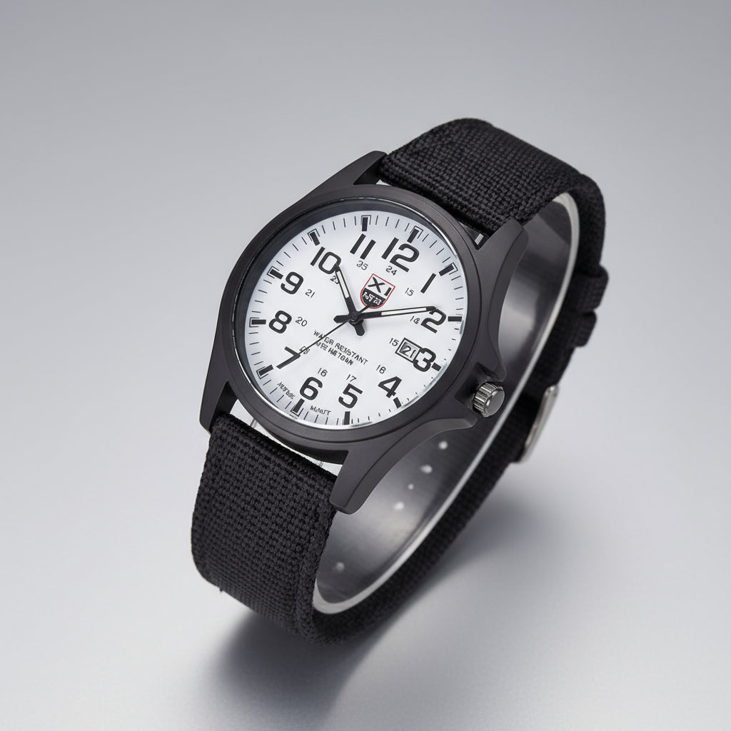 Men’s Waterproof Outdoor Watch with Durable Silicone Strap