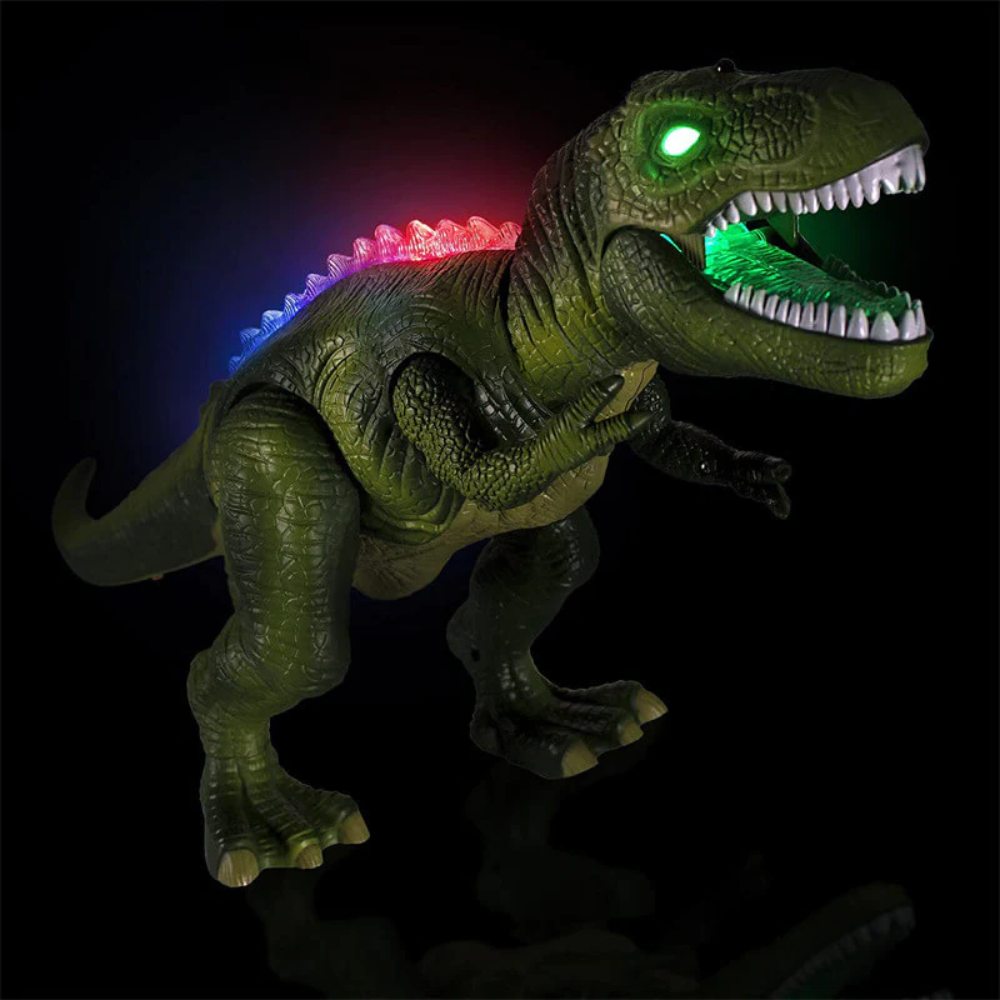 Dinosaur Toy Remote Control Walking Light-Up Roaring Model