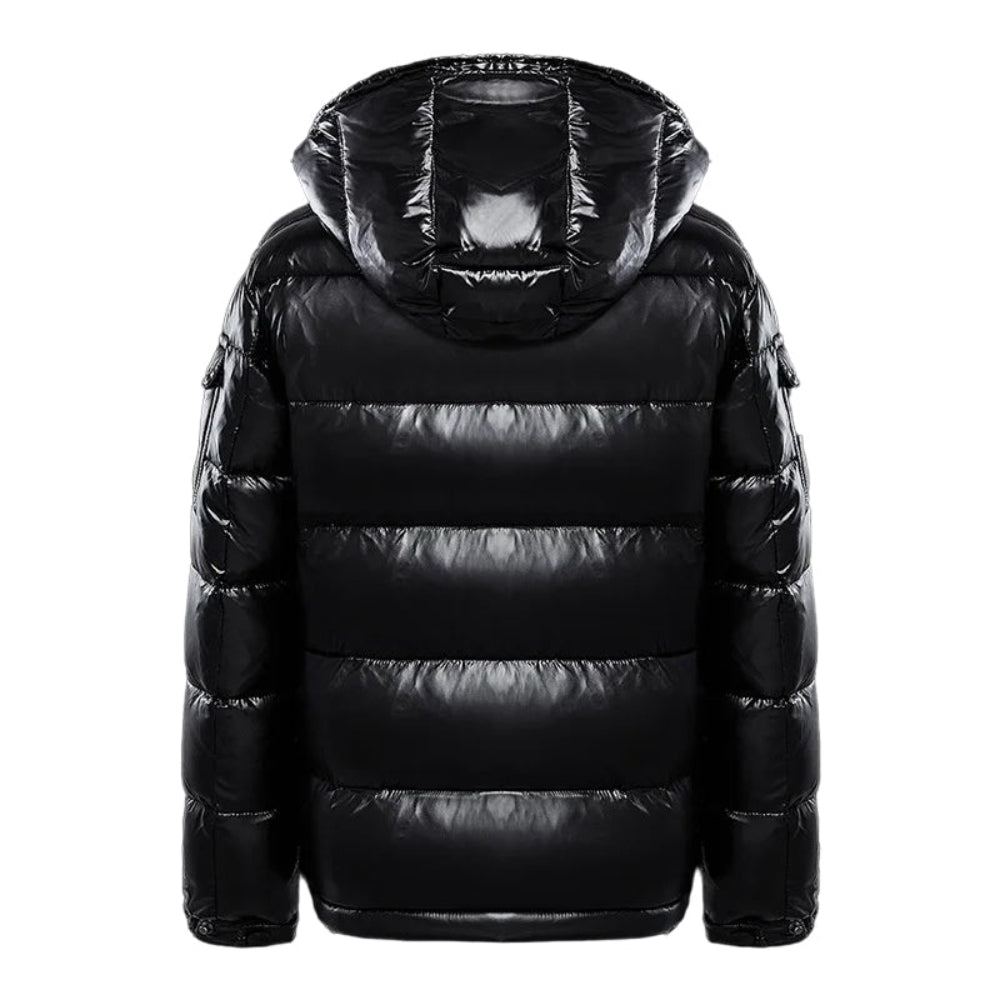 Men's Puffer Jacket Hooded Winter Coat – Long Lightweight