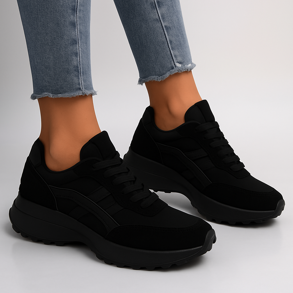 Women’s Running Platform Sneakers | Arch Support Grip