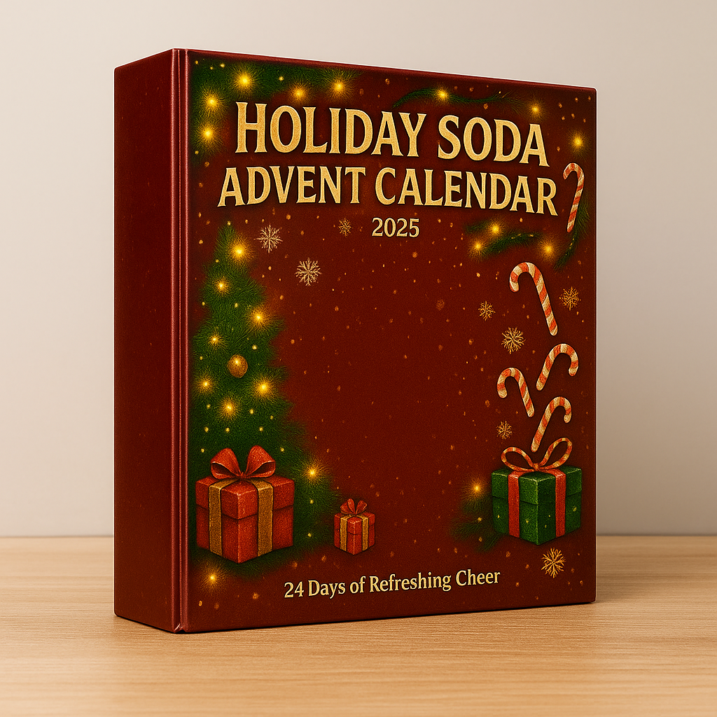 Holiday Soda Can Advent Calendar 2025 Soft Drink Lovers