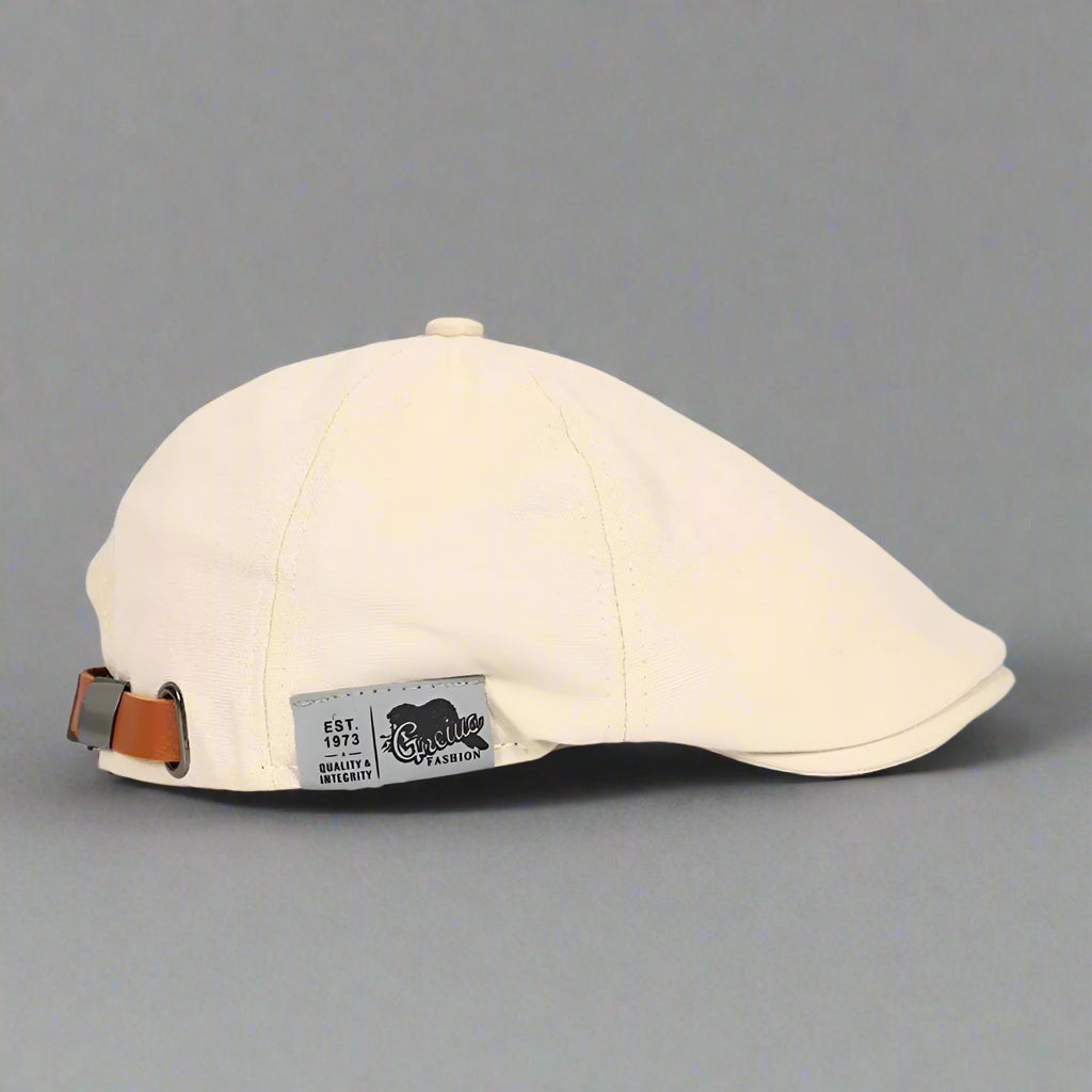 Men’s Vintage Summer Hat | Adjustable Flat Cap