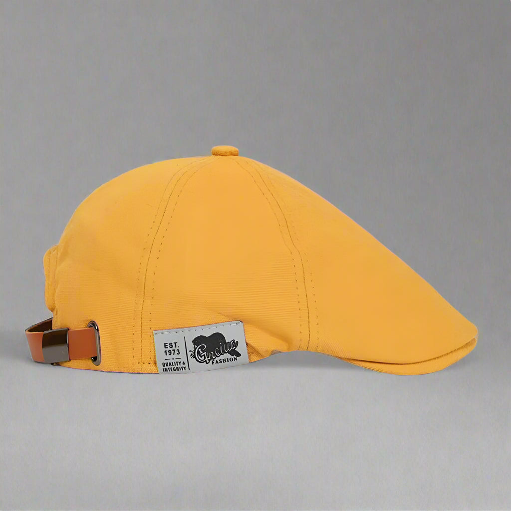Men’s Vintage Summer Hat | Adjustable Flat Cap