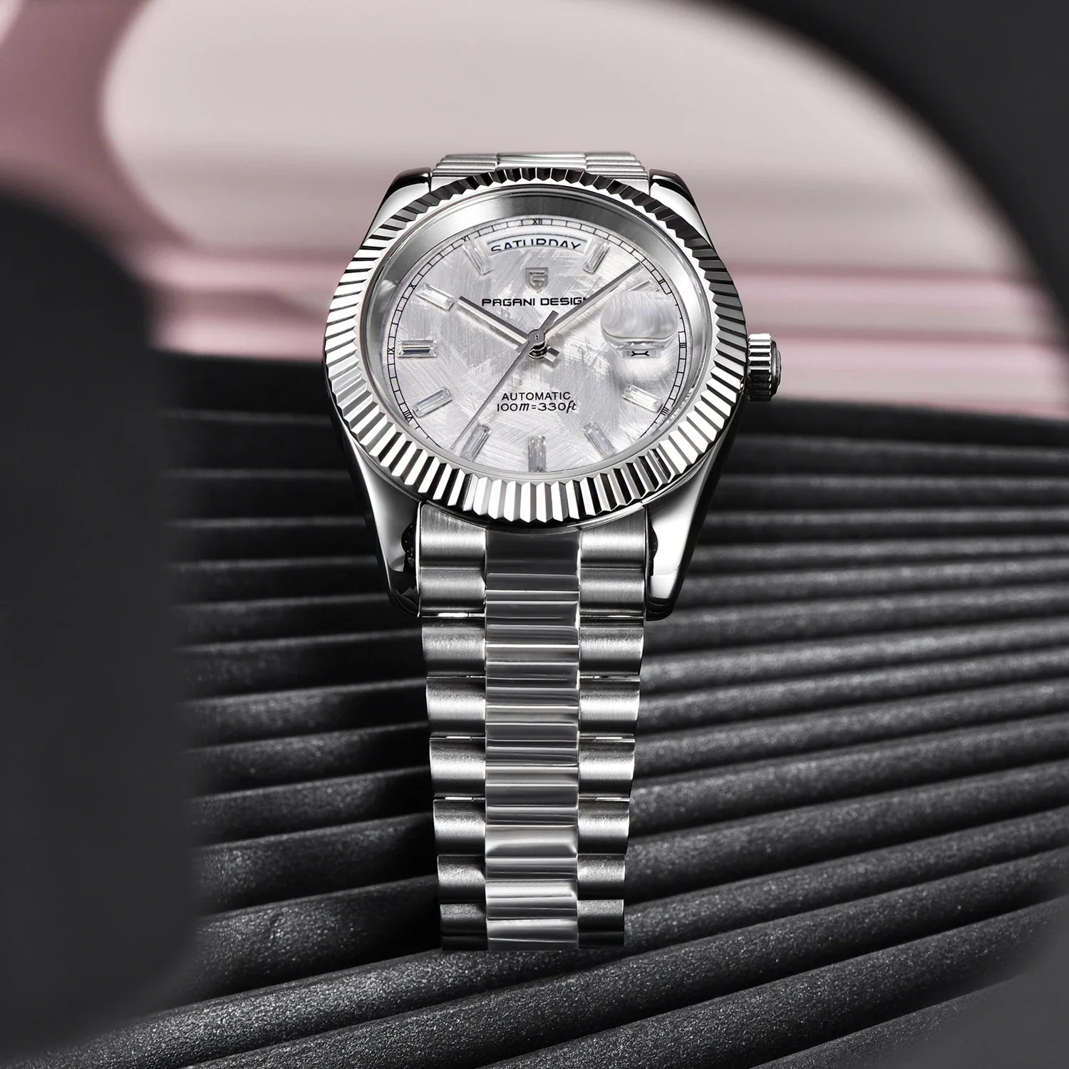 Men's Automatic Luxury Business Watch | Waterproof Stainless Steel