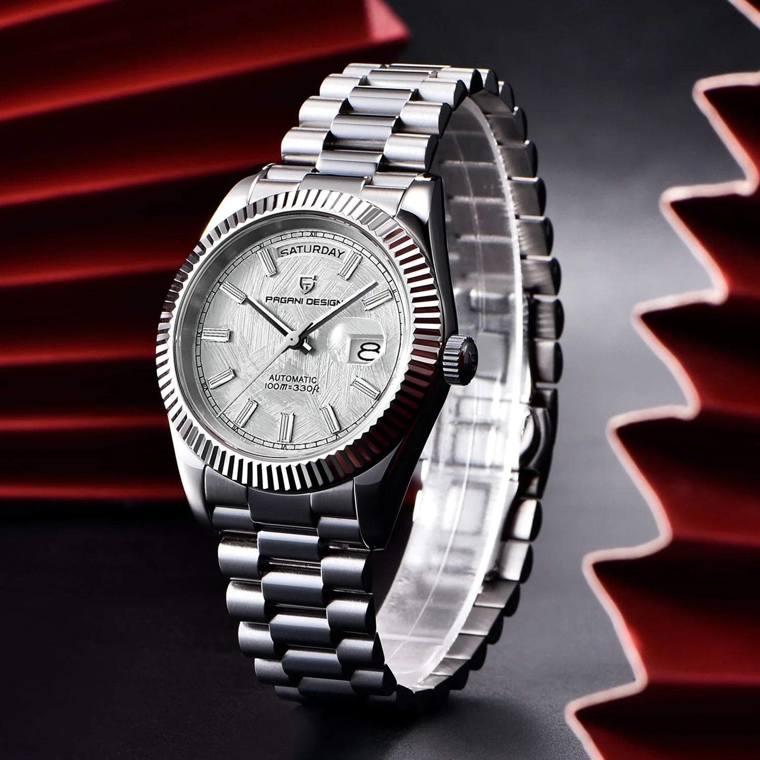 Men's Automatic Luxury Business Watch | Waterproof Stainless Steel