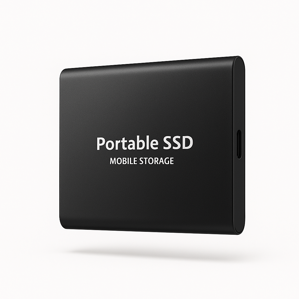 External Portable SSD Drive USB 3.1 High Speed Aluminum Storage