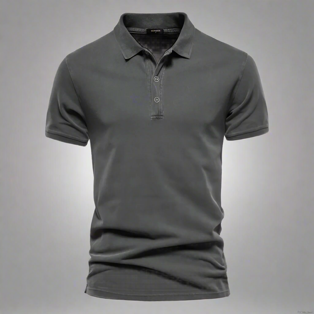 Men's Classic Polo Shirt | Slim Fit Short Sleeve