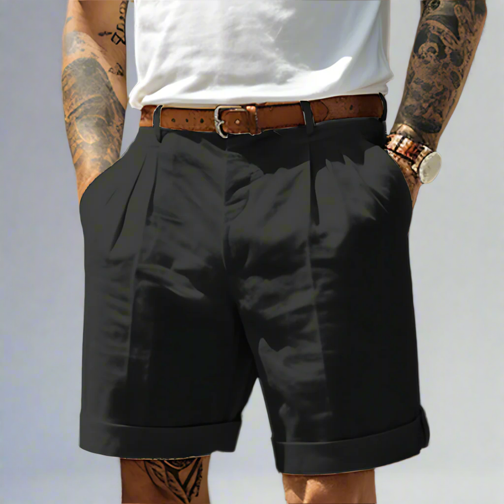 Men’s Tailored Bermuda Shorts | Summer Lightweight Smart Casual