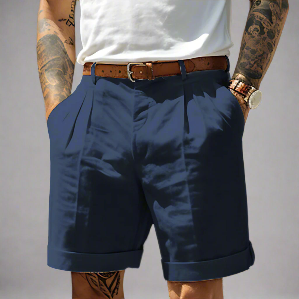 Men’s Tailored Bermuda Shorts | Summer Lightweight Smart Casual