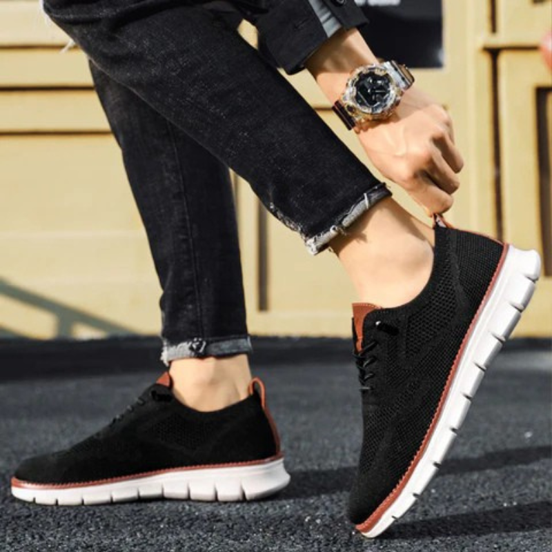 Men’s Lightweight Running Sneakers | Breathable Arch Support