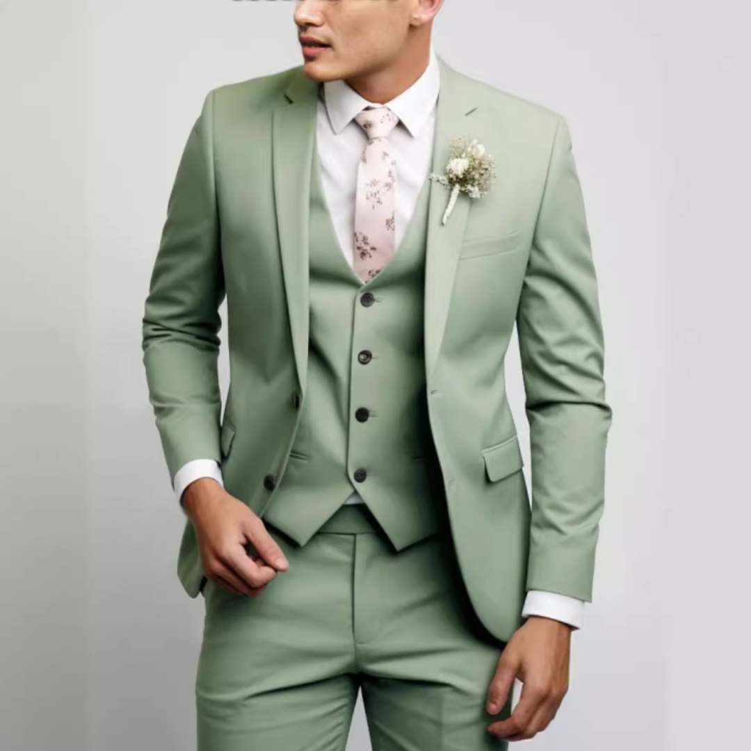 Men’s Slim Fit Wedding Suit | Three Piece Formal Outfit