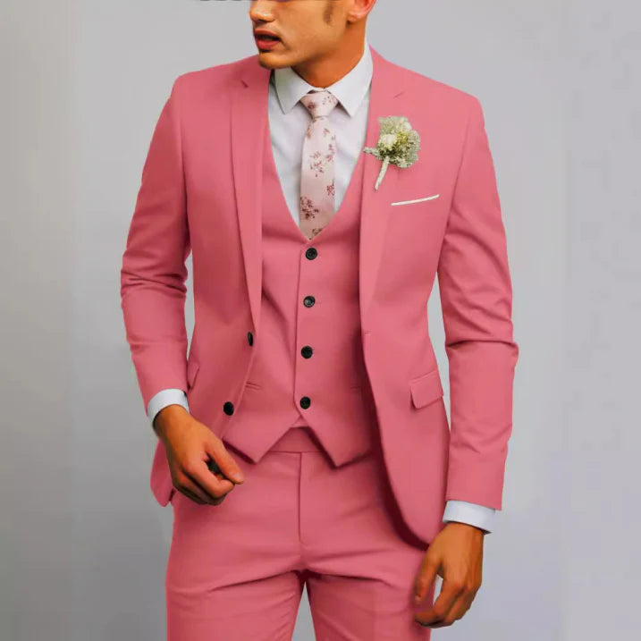 Men’s Slim Fit Wedding Suit | Three Piece Formal Outfit