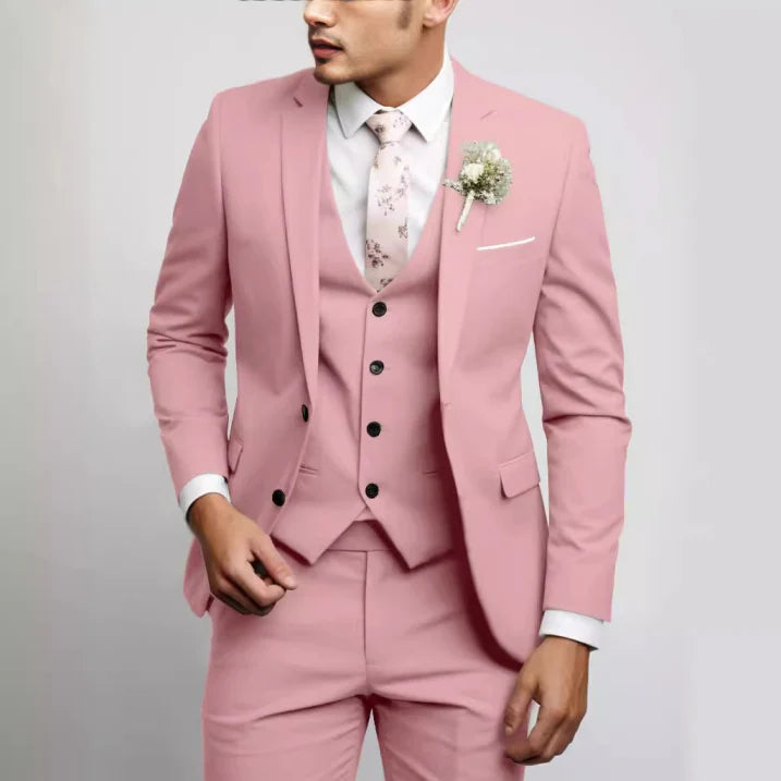 Men’s Slim Fit Wedding Suit | Three Piece Formal Outfit