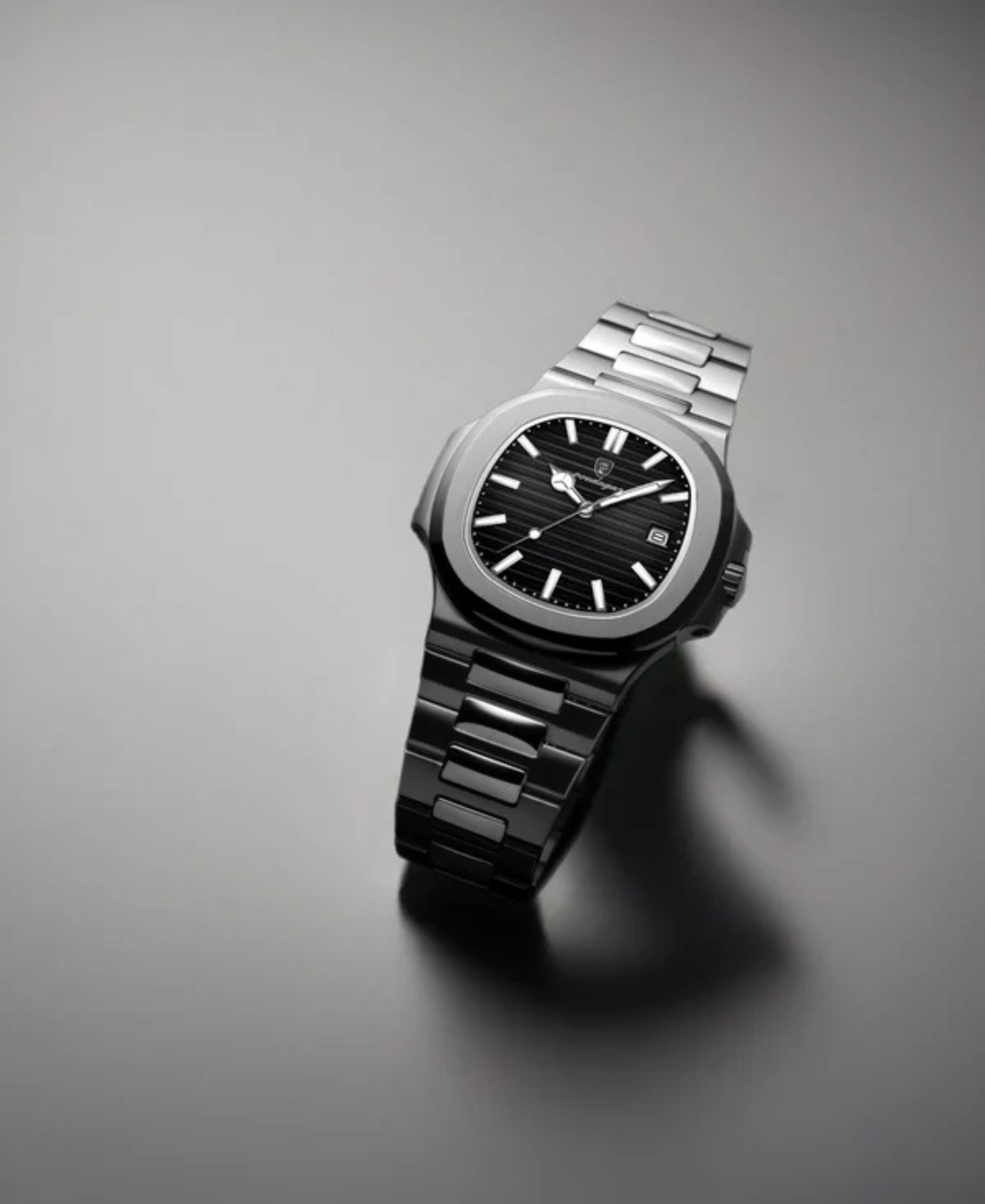 Men’s Luxury Stainless Steel Watch | Quartz Date Display
