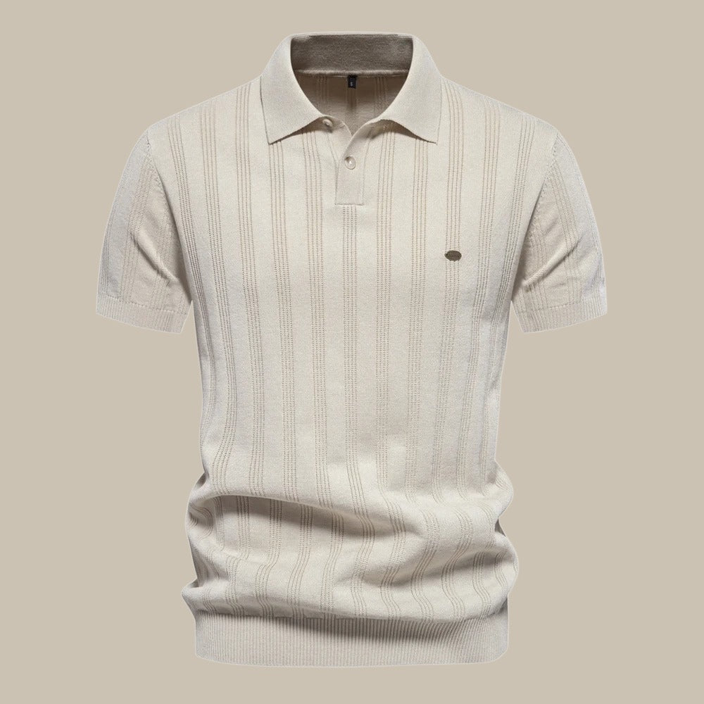 Variant image for Men's Merino Polo Shirt | Short Sleeve Stylish Top-12