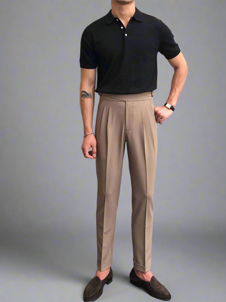 Men’s Lightweight Summer Polo Shirt | Short Sleeve Knitwear