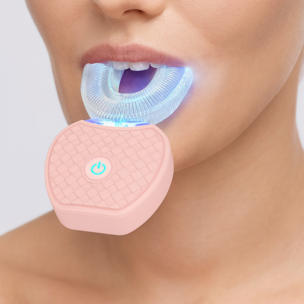 Electric Toothbrush 360 Ultrasonic Automatic U Shaped Teeth Cleaner