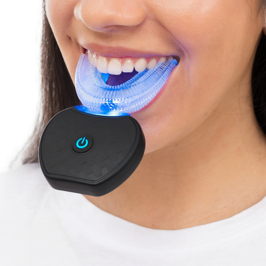 Electric Toothbrush 360 Ultrasonic Automatic U Shaped Teeth Cleaner