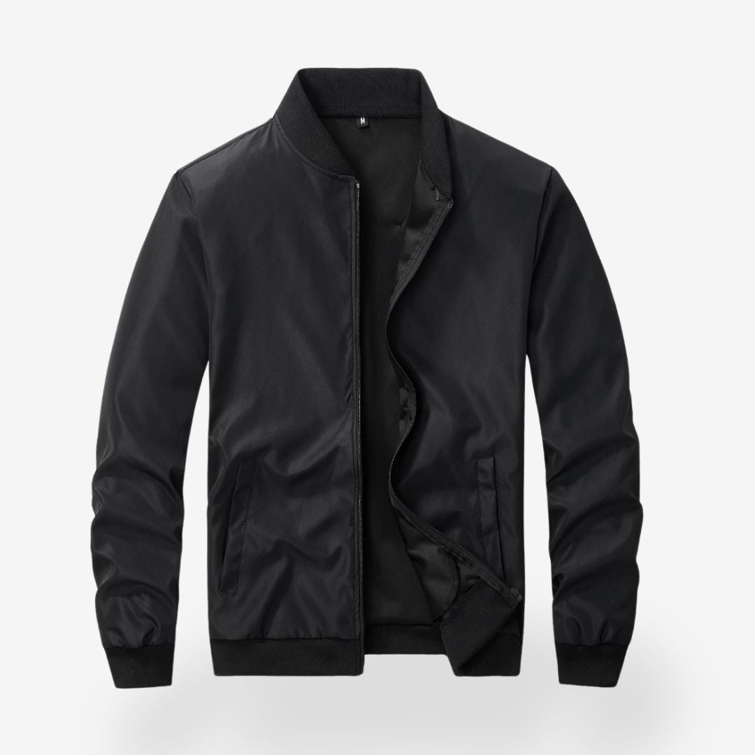Men's Lightweight Bomber Jacket | Casual Short Fit